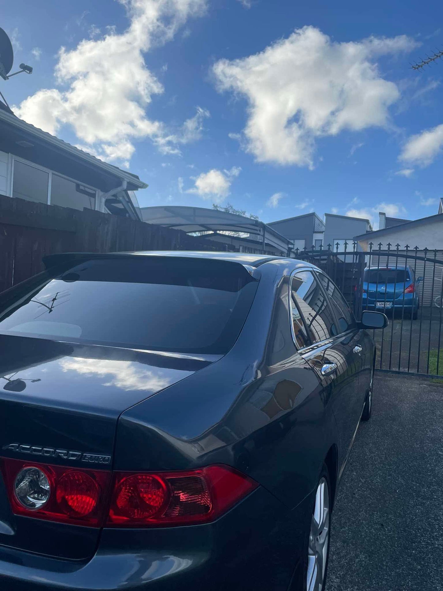 Honda Accord CL7 CL9 roof spoiler 2001–2008 rear roof wing