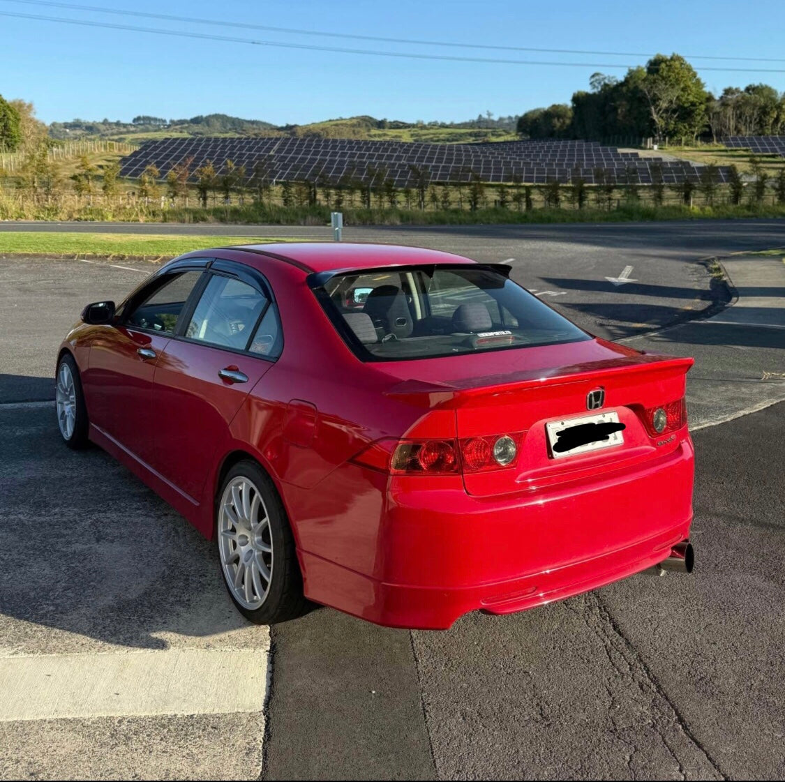 Honda Accord CL7 CL9 roof spoiler 2001–2008 rear roof wing