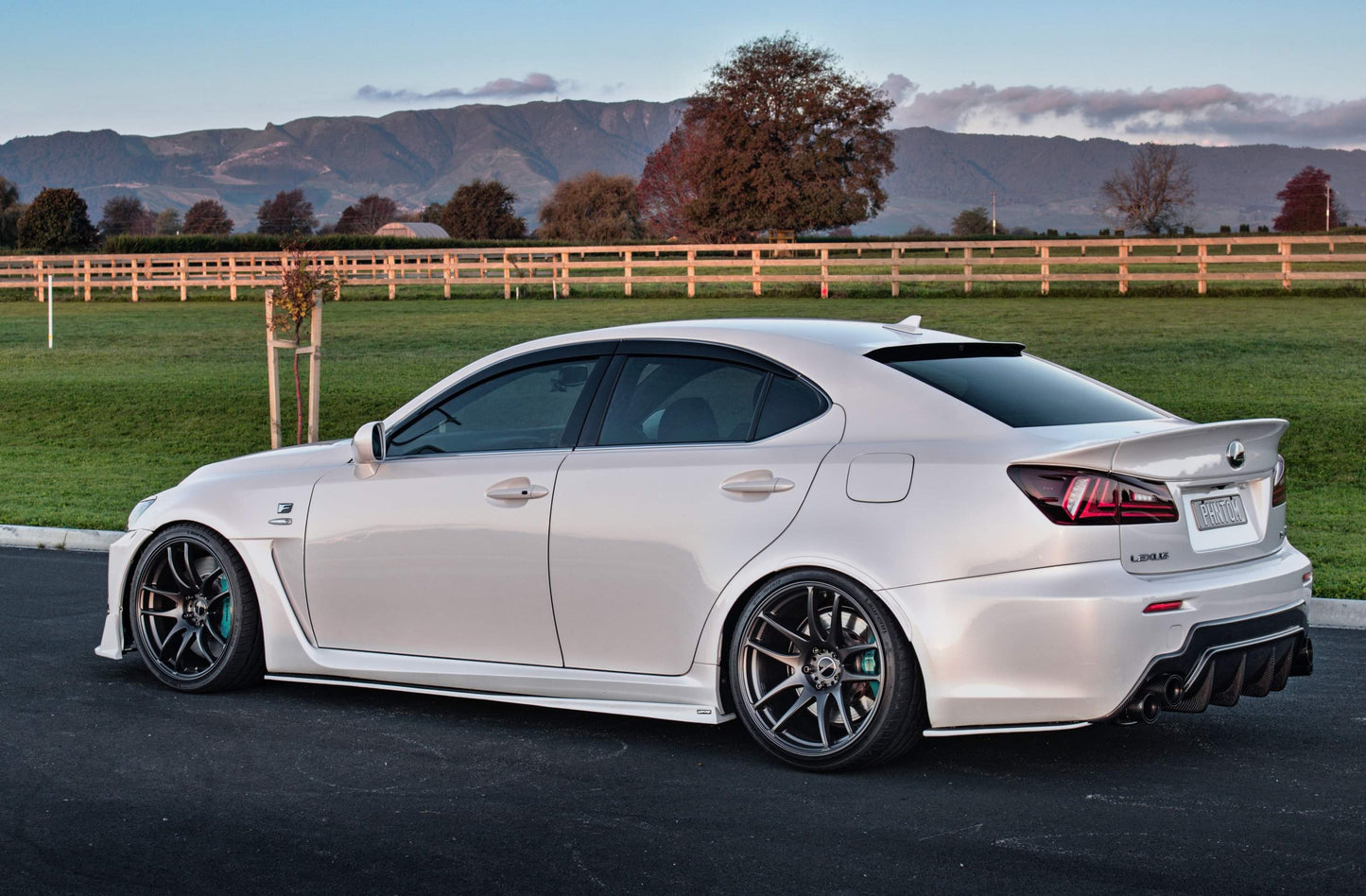 Lexus IS250 IS350 ISF roof spoiler 2006-2011 rear wing