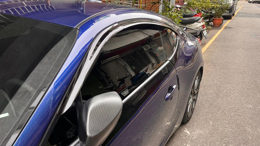 Toyota GT86 / Subaru BRZ Window Visors | Weathershields / Monsoons