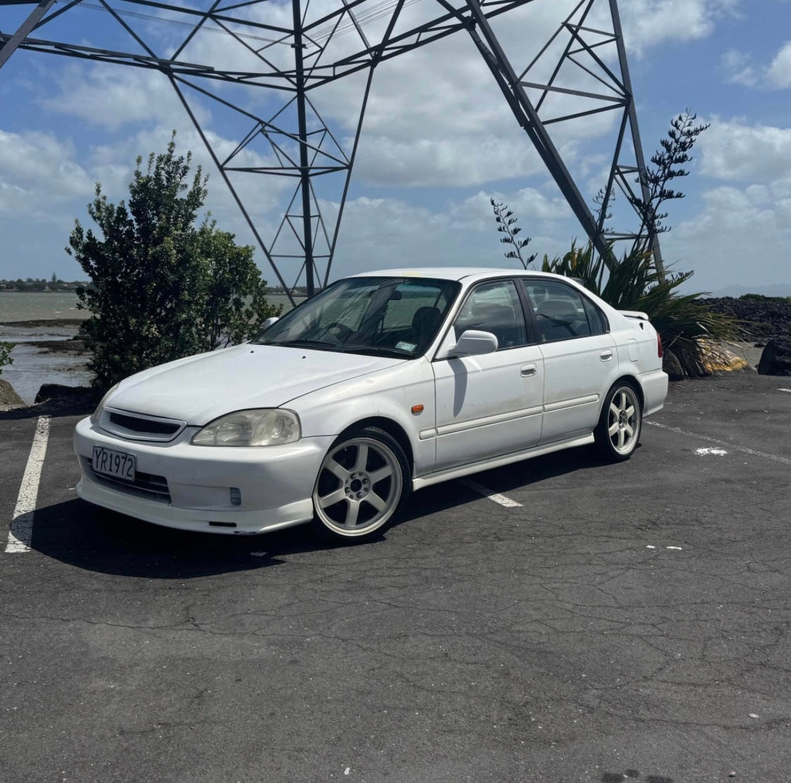 Honda Civic EK SEDAN Roof Spoiler / Roof Wing 1995-2000