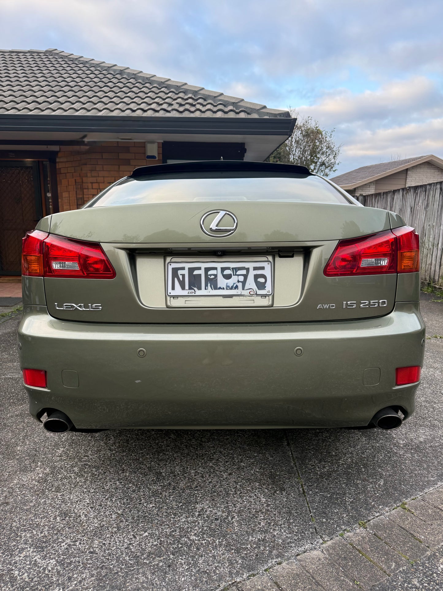 Lexus IS250 IS350 ISF Roof Spoiler + Monsoon Bundle