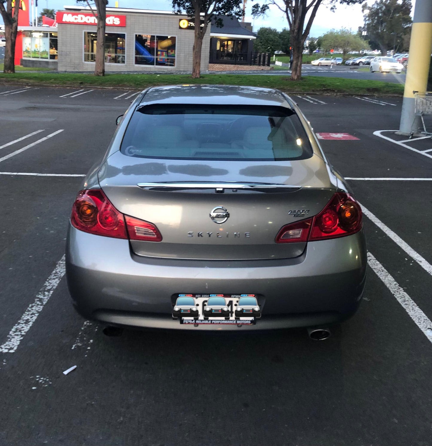 Nissan Skyline Sedan Roof Spoiler | Spoiler King NZ