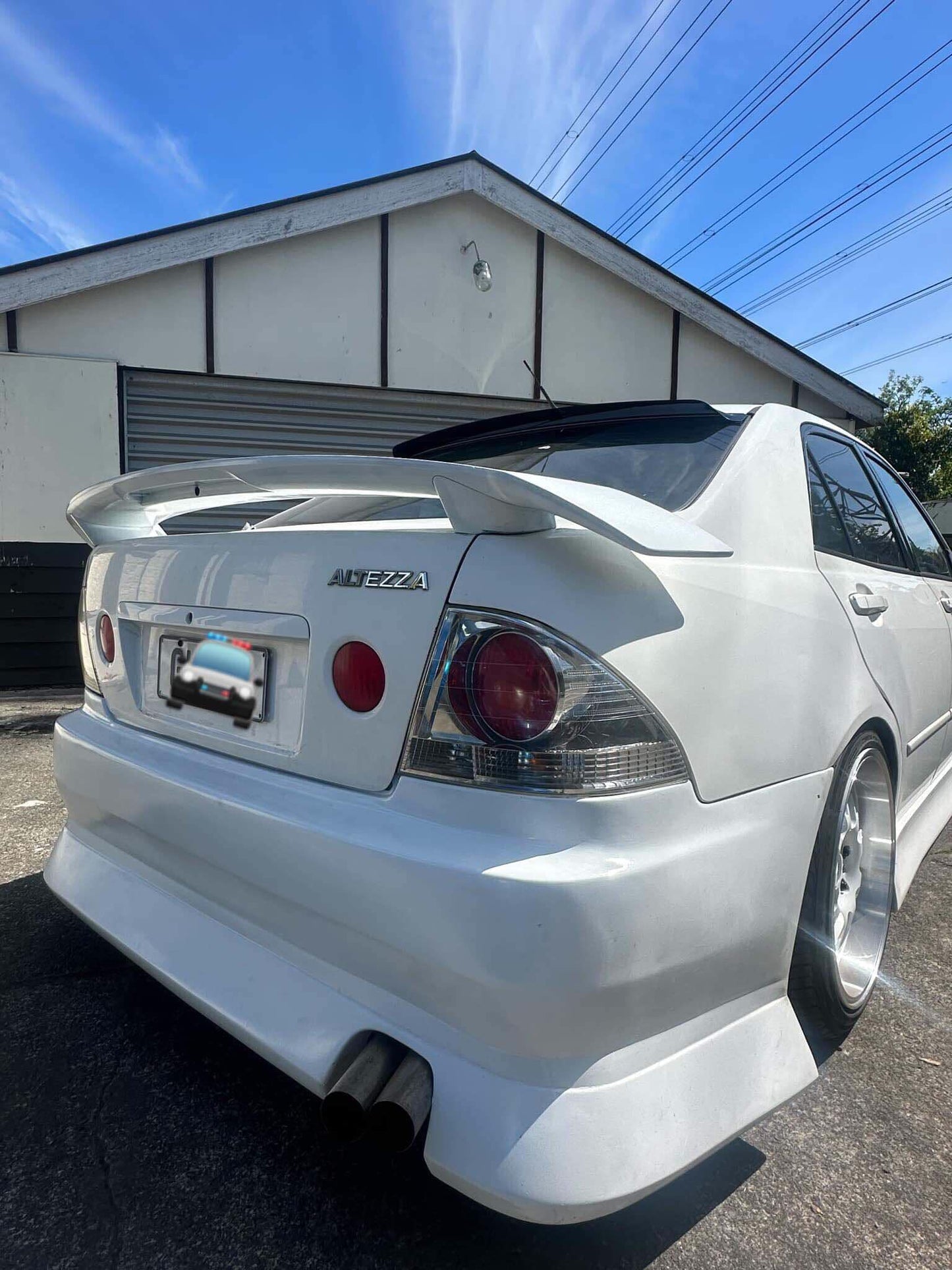 Toyota Altezza/Lexus is200 Roof Spoiler / Roof wing - car spoiler/wing